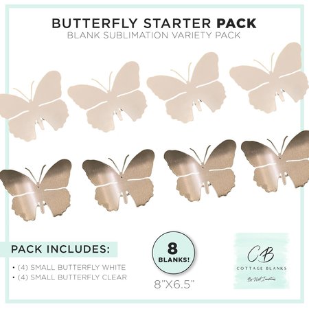NEXT INNOVATIONS Butterfly Starter Pack Sublimation Blanks 261518002